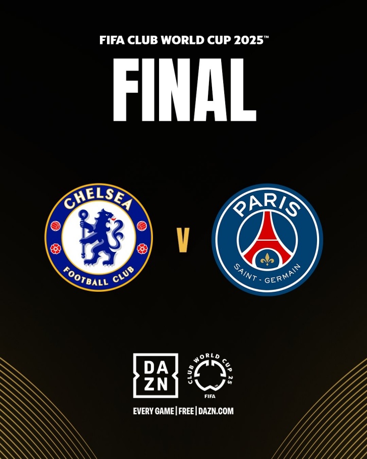 青年風(fēng)暴對(duì)決！俱樂(lè)部世界杯決賽：巴黎與切爾西于7月14日開(kāi)始